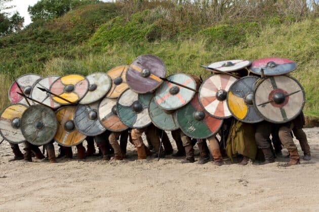 The Viking Shield Wall