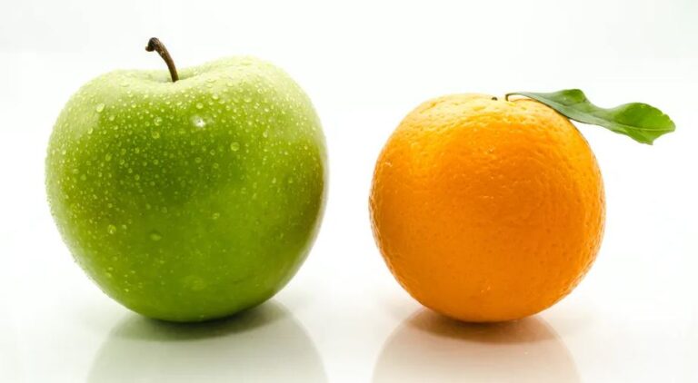 Why do We Compare Apples to Oranges?