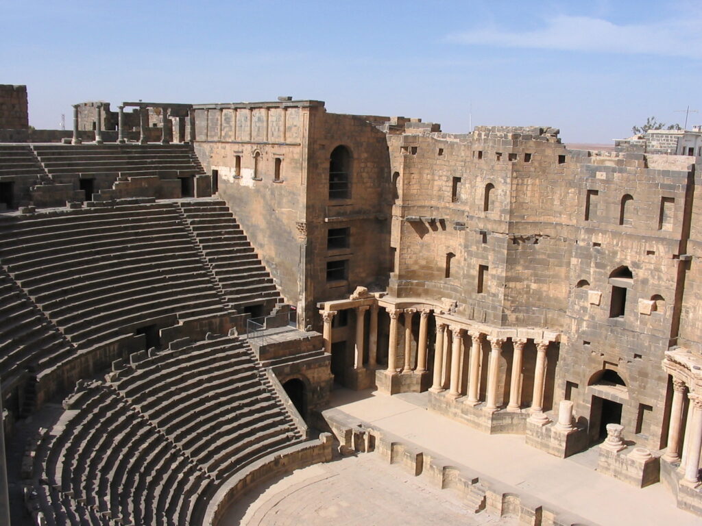 A Well Preserved Roman Theatre in Syria