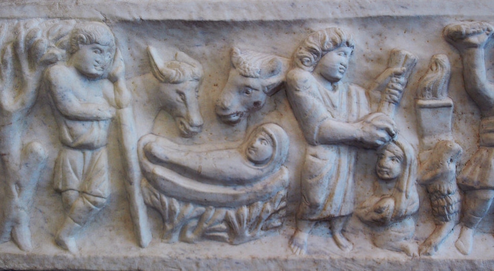 Sarcophagus found near Rome dating 3rd Century AD